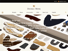 Tablet Screenshot of doublemonk.com
